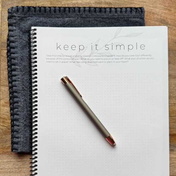 Jesus is enough Bible study reflection sample