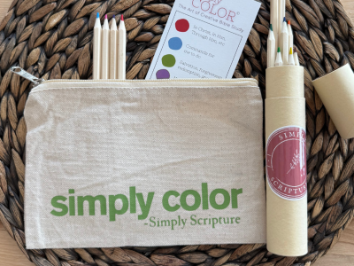 Bible study pencil pouch by Simply Scripture